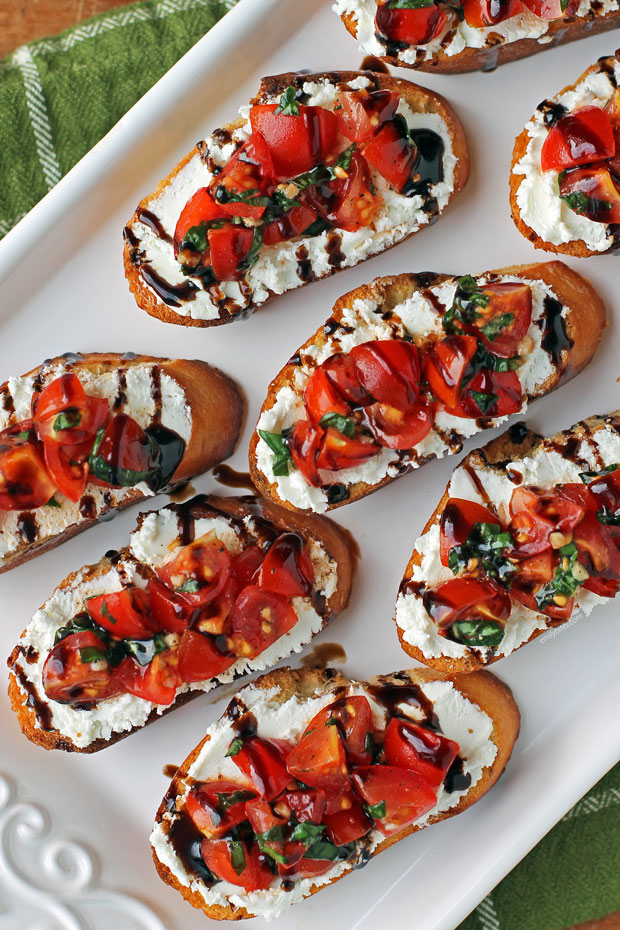 Tomato and Basil Bruschetta